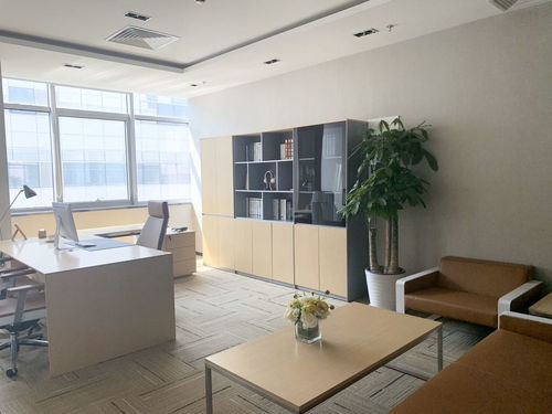 泰豪智能 1500平精裝辦公室 全套辦公家具 近地鐵 隨時看出租 辦公樓租賃 北京我愛我家